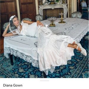 Elegant White Bridal Gown